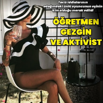 Eşinin kim olduğu merak konusu oldu