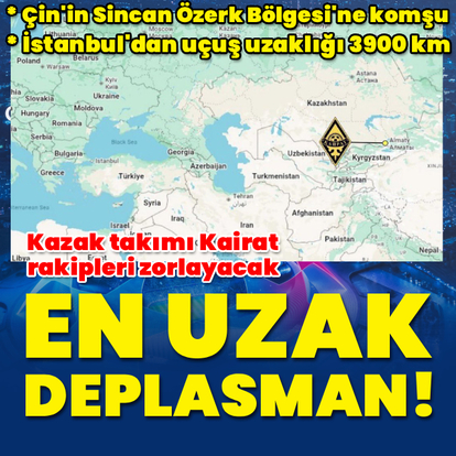 Kairat Almatı: En uzak deplasman!