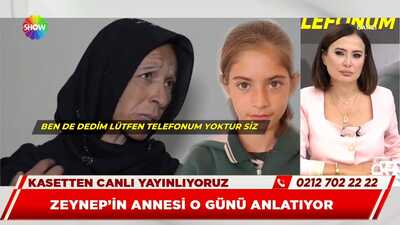 Zeynep, yeni bir Narin olayı mı?