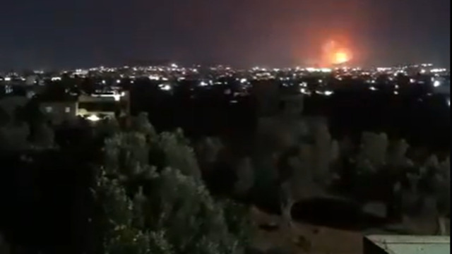 İsrail'den Şam'ın güneyine saldırı