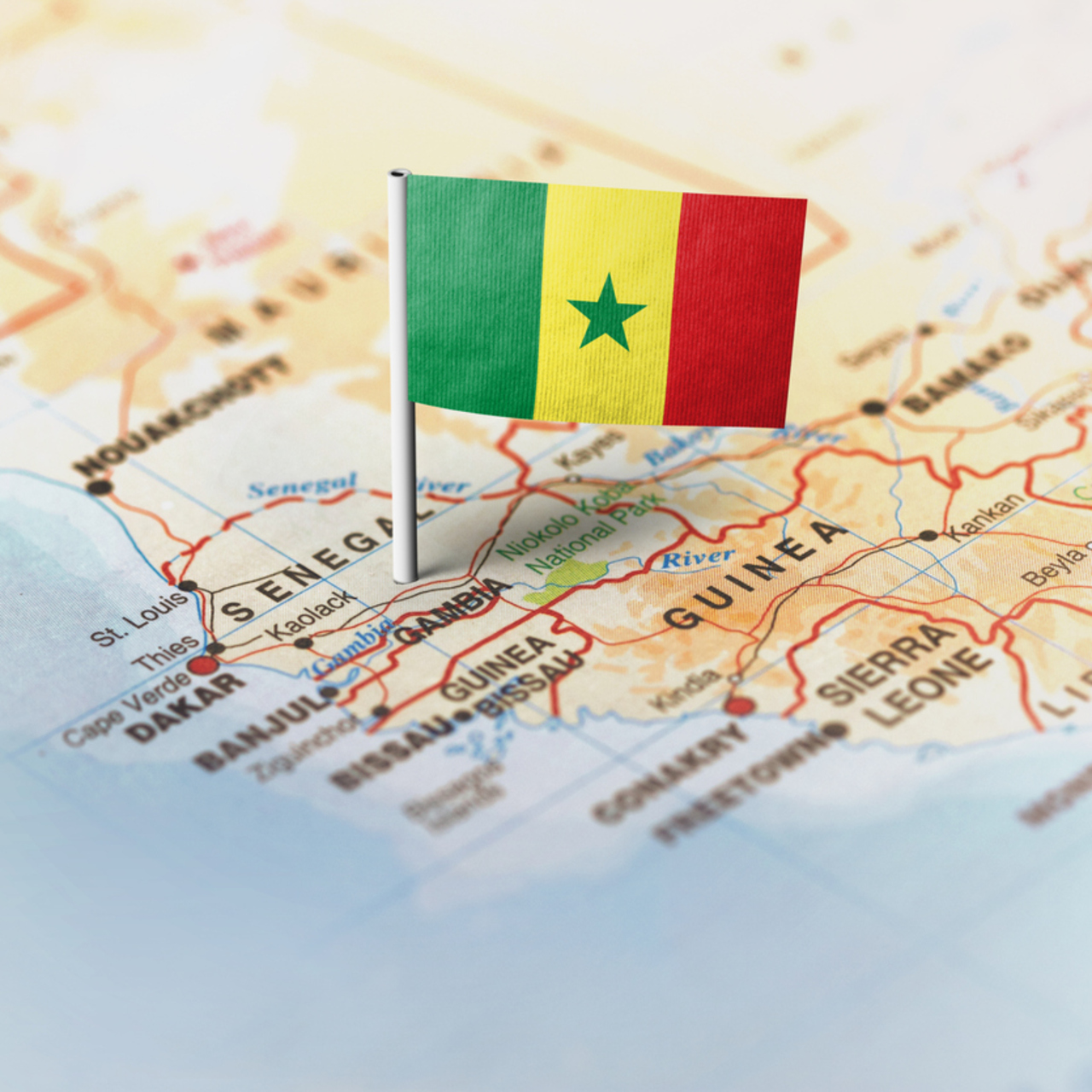 Senegal nerede?