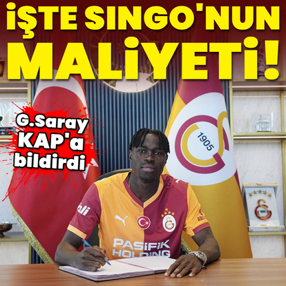 Galatasaray, Singo transferinin maliyetini açıkladı!
