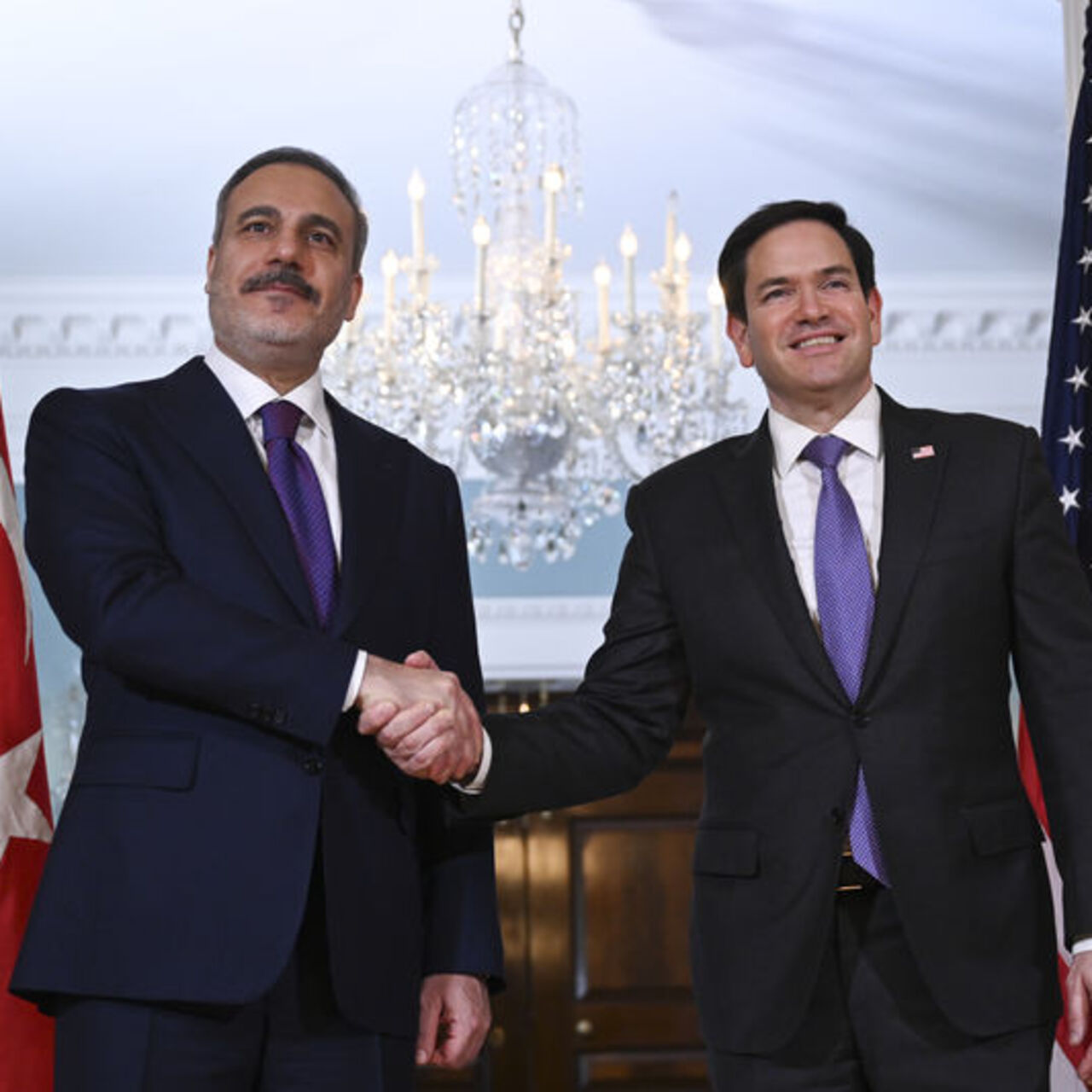 Bakan Fidan ABD'li mevkidaşı ile görüştü