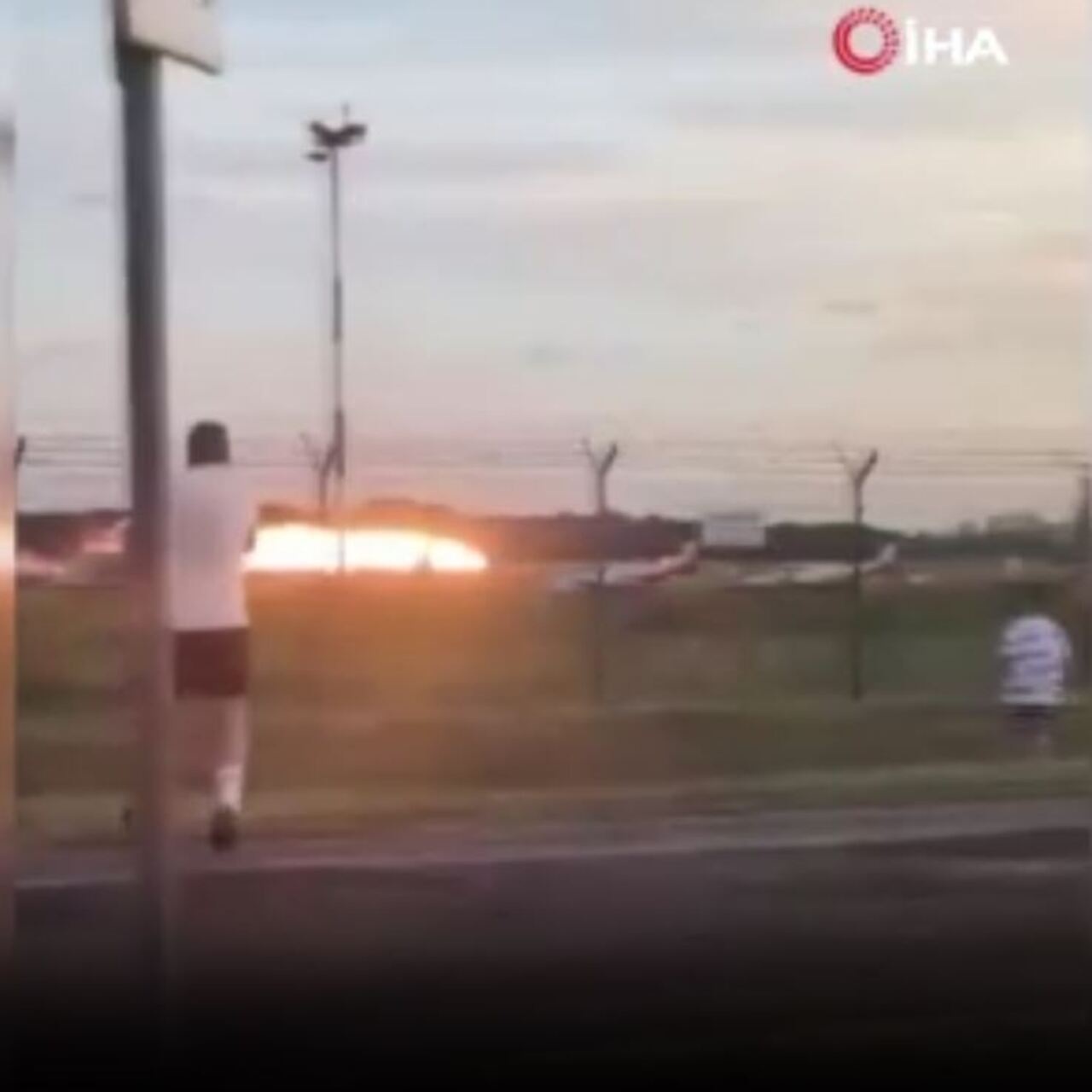 Polonya'da F-16 düştü