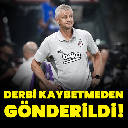 Derbi kaybetmeden gönderildi!