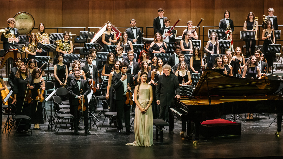 Gençlik Filarmoni Orkestrası turnede