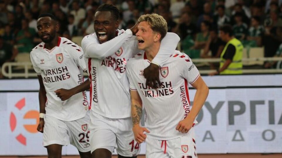 Samsunspor'un rakipleri belli oldu!