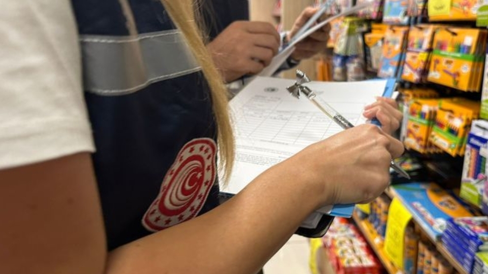 Ankara'da kırtasiye ve okul ürünlerine denetim