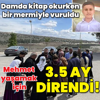 Damda kitap okurken bir mermiyle vuruldu... Yaşamak için 3.5 ay direndi!