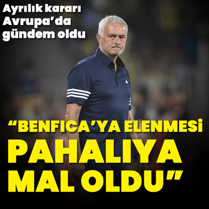 "Benfica'ya elenmesi pahalıya mal oldu"