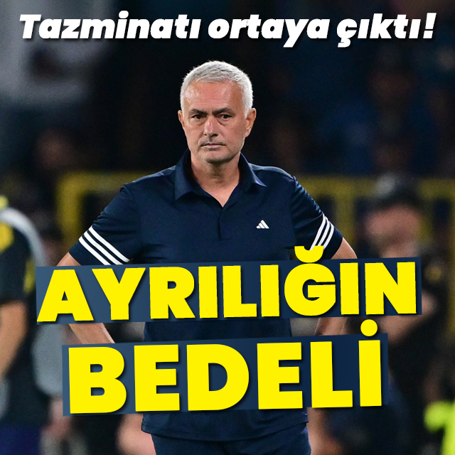 İşte Jose Mourinho'nun alacağı tazminat bedeli!