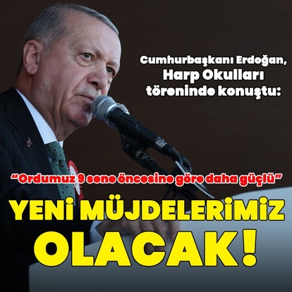 Cumhurbaşkanı Erdoğan'dan açıklamalar