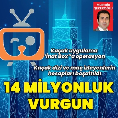 14 milyonluk vurgun!