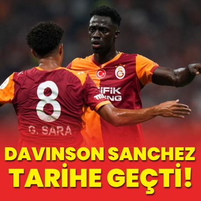 Davin Sanchez, Galatasaray tarihine geçti!