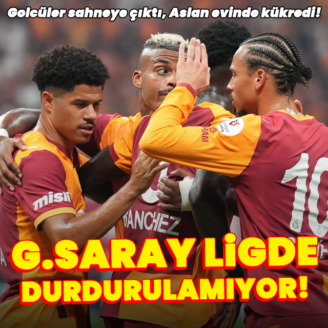 G.Saray ligde doludizgin!