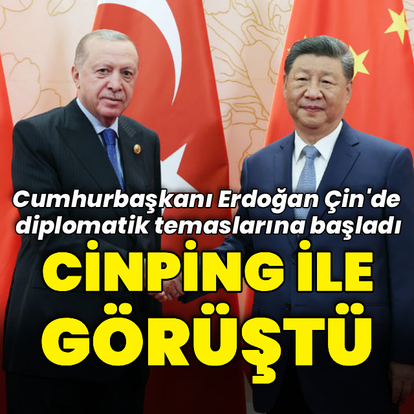 Cumhurbaşkanı Erdoğan Çin'de