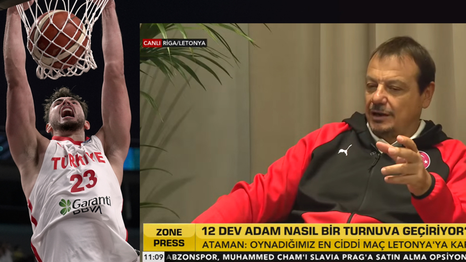 Ergin Ataman: Madalya için buradayız