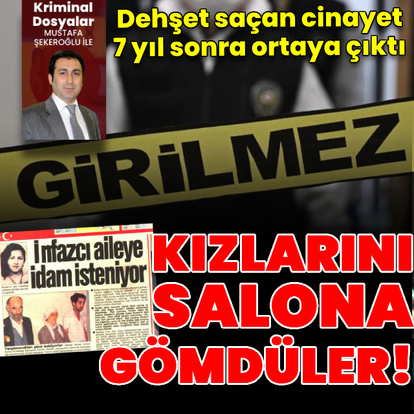 Kızını öldürüp salona gömdüler! Dehşet saçan cinayet 7 yıl sonra ortaya çıktı