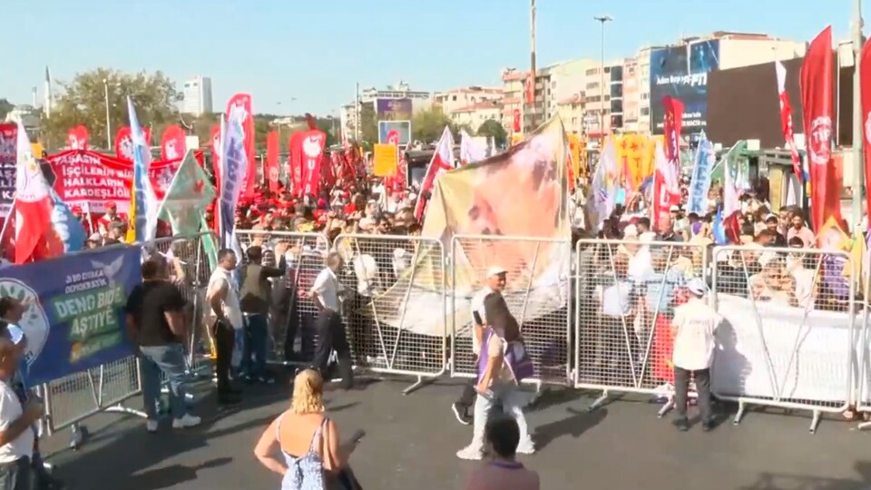 İstanbul'da Dünya Barış Günü mitingi