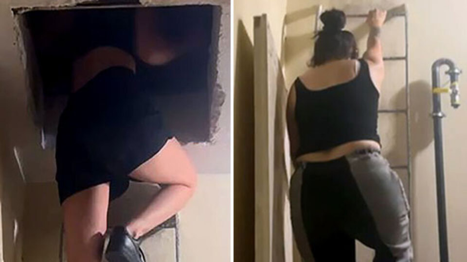 Gizli geçitli masaj salonuna baskın!