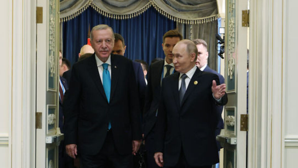 Cumhurbaşkanı Erdoğan Putin ile bir araya geldi