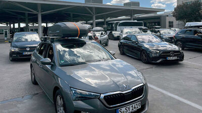 Edirne'deki kapılarda gurbetçi yoğunluğu