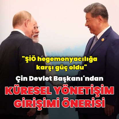 Çin'den "Küresel Yönetim Girişimi" önerisi
