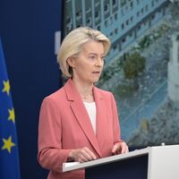 Leyen'in uçağına müdahale olduğu değerlendiriliyor