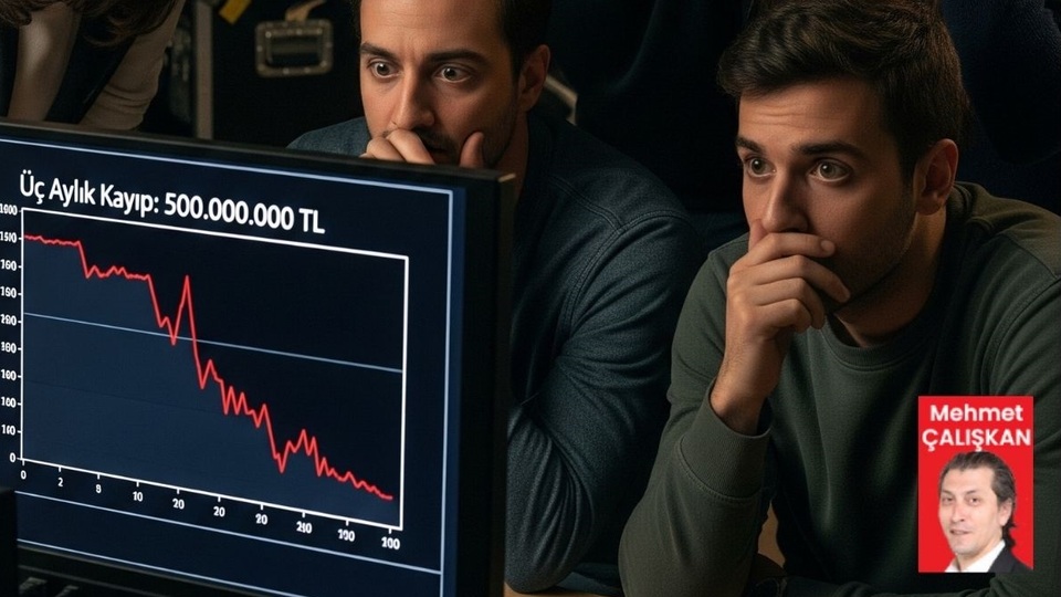 3 ayda yarım milyar lira kayıp