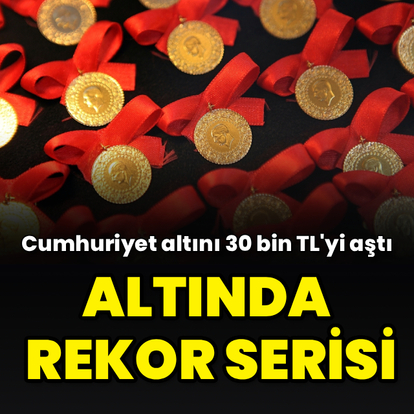 Altında rekor serisi