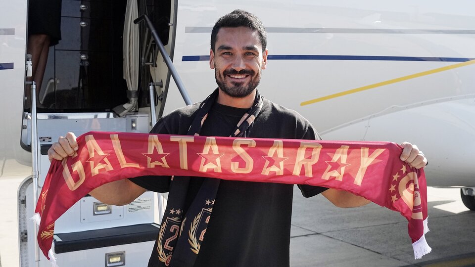 İlkay Gündoğan G.Saray için İstanbul'da!