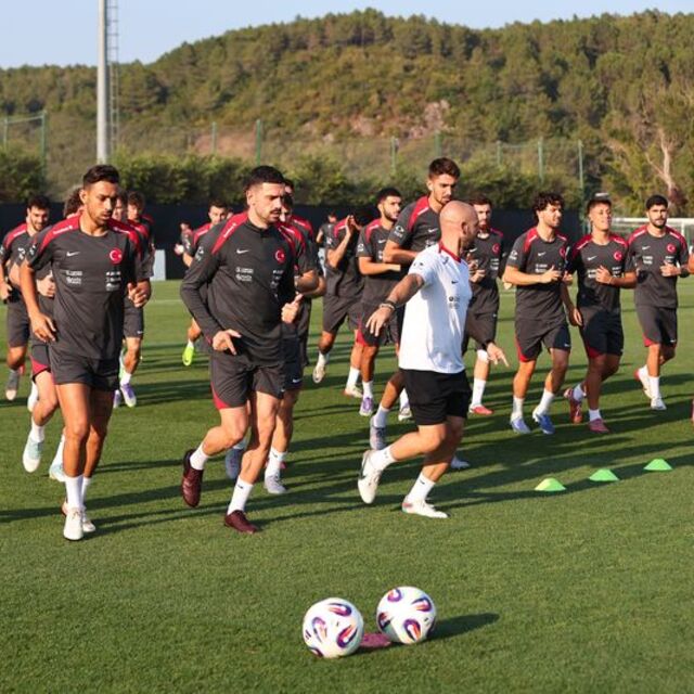 Milliler'de Gürcistan maçı hazırlığı!