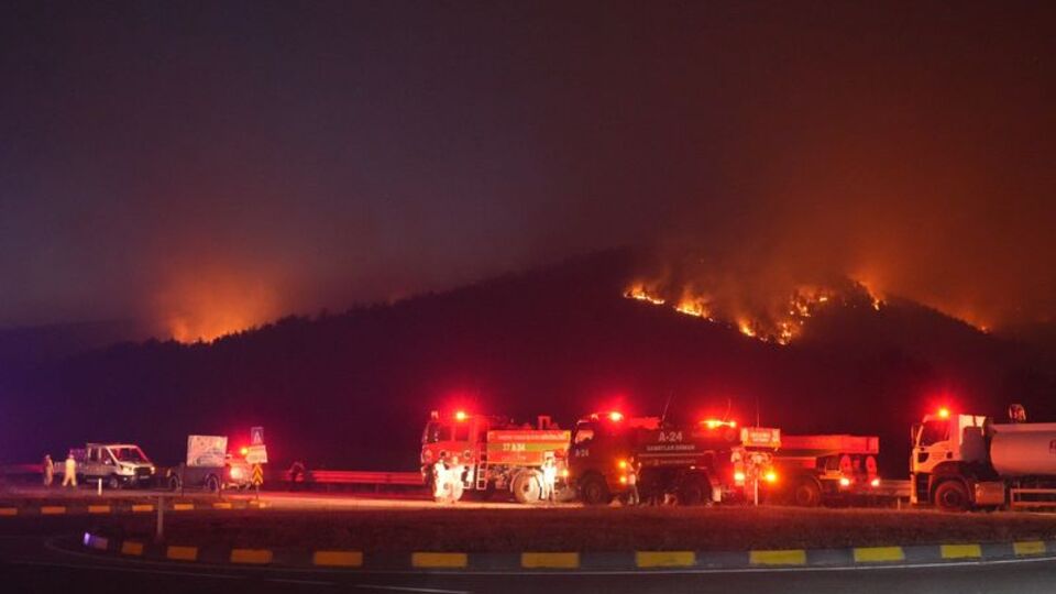Kastamonu yangını Ankara'yı etkiledi