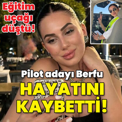 İzmir'de eğitim uçağı düştü! Pilot adayı can verdi!