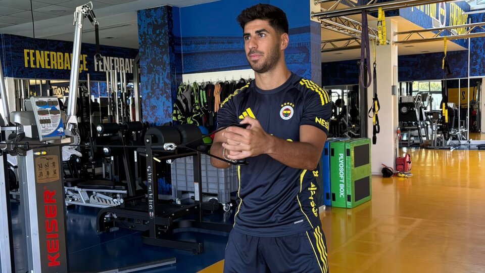 Asensio bireysel çalışmalara başladı!