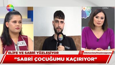 Oğlunu aylar sonra canlı yayında gördü