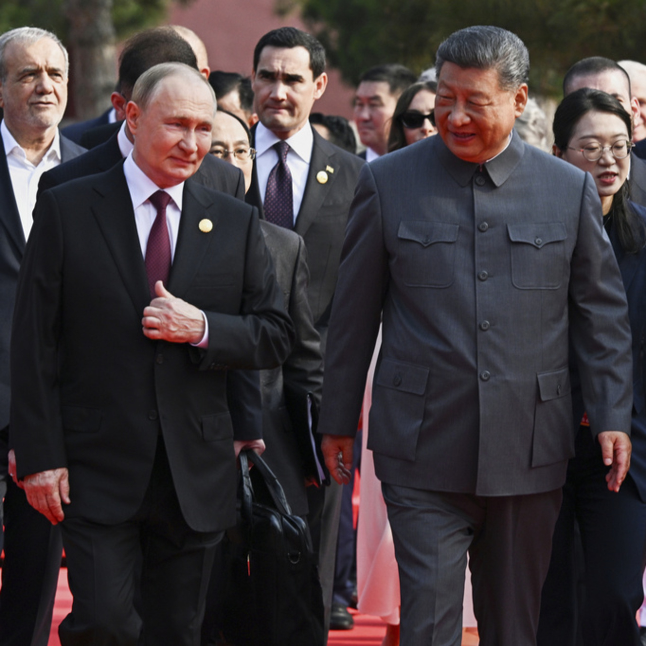 Xi ve Putin'den dikkat çeken diyalog