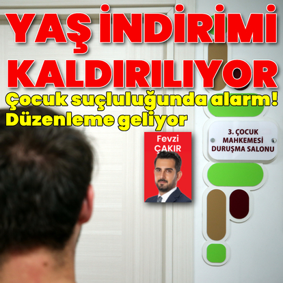 Çocuk suçluluğunda alarm! Düzenleme geliyor