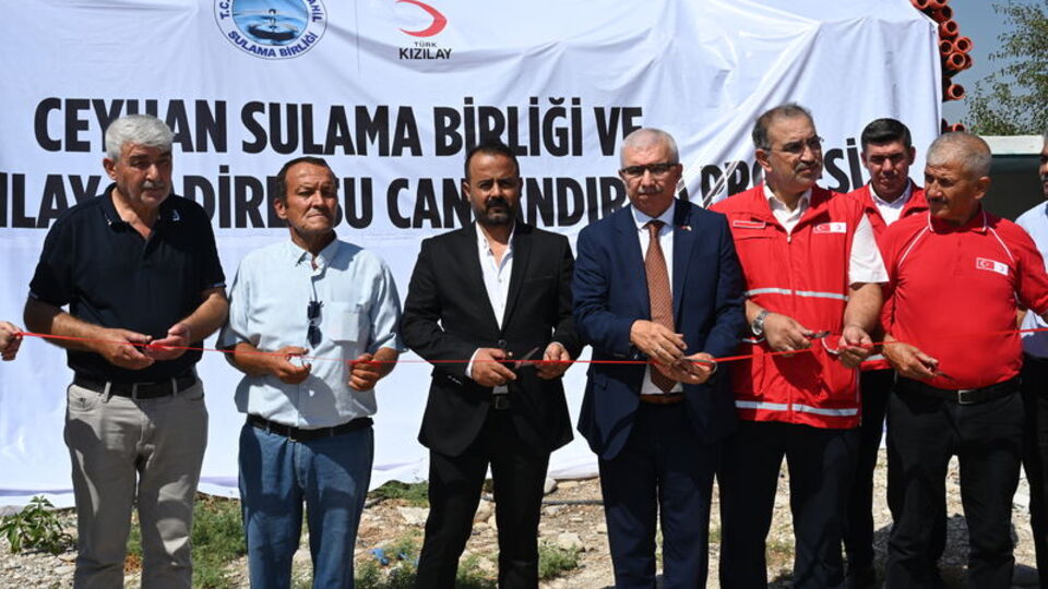 Kadirli'de "Tarımsal Su Canlandırma Projesi"