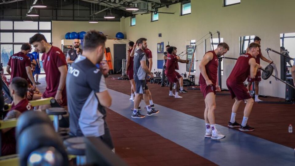 Trabzonspor'da Fenerbahçe mesaisi devam etti!