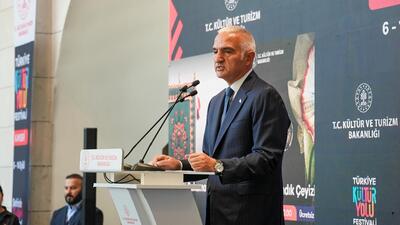Bakan Ersoy, Kayseri Kültür Yolu Festivali'nin açılışını yaptı