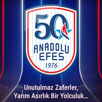 Anadolu Efes'in 50. yılına özel logo!