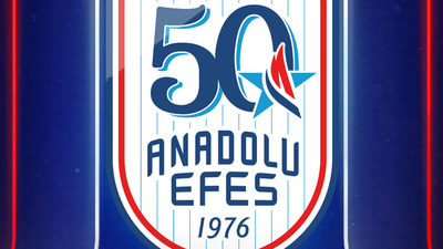 Anadolu Efes'in 50. yılına özel logo!