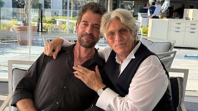 Eric Roberts ile bir araya geldi