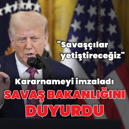Donald Trump Savaş Bakanlığı'nı duyurdu