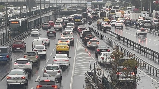 İstanbul'da sağanak yağış