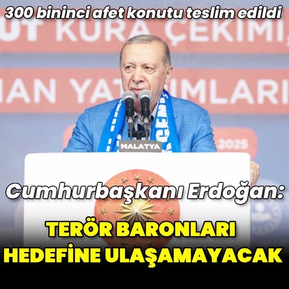Cumhurbaşkanı Erdoğan'dan açıklamalar