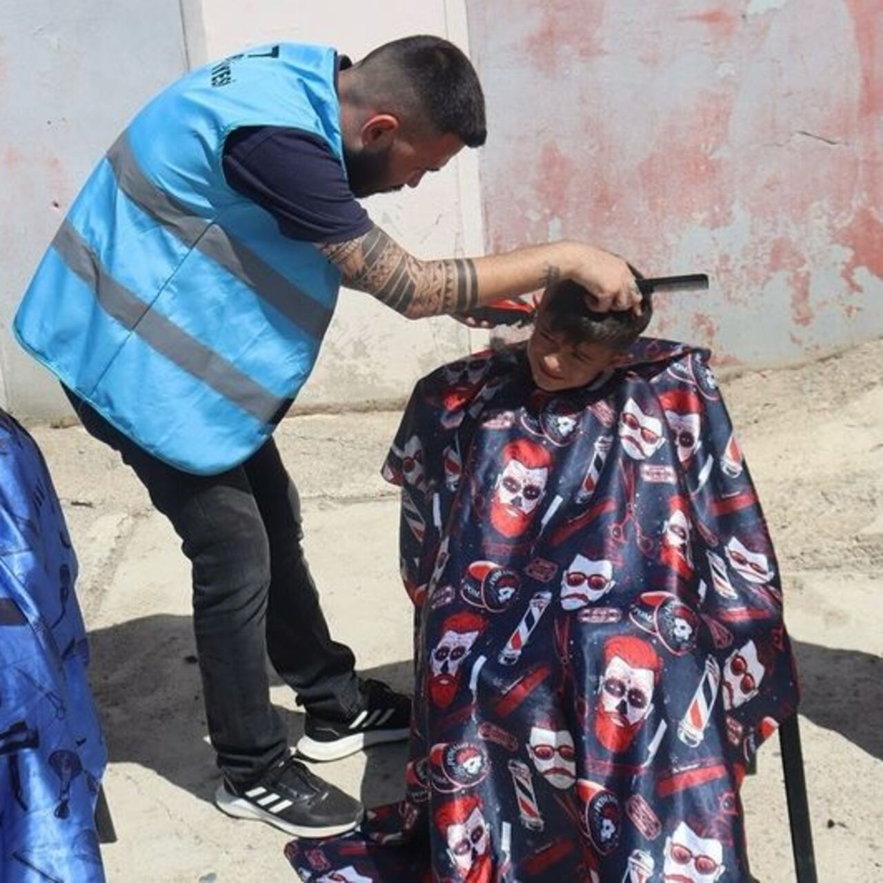 Belediyeden öğrencilere ücretsiz saç bakımı