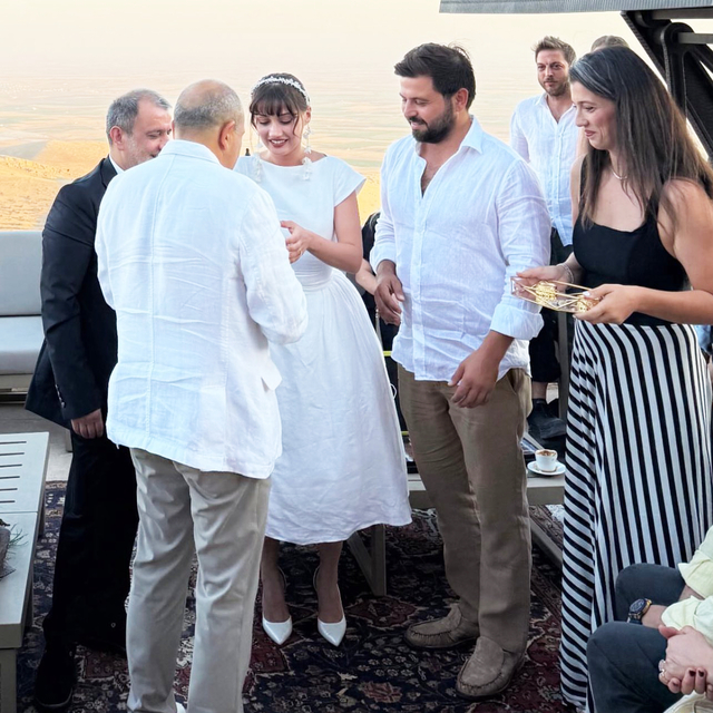 Sevda Erginci Mardin'de nişanlandı
