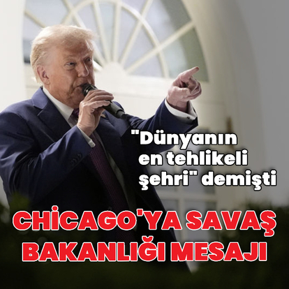 Trump'tan Chicago mesajı